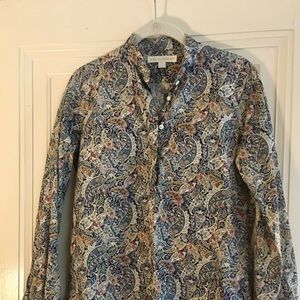 Ann Mashburn popover blouse, size Small